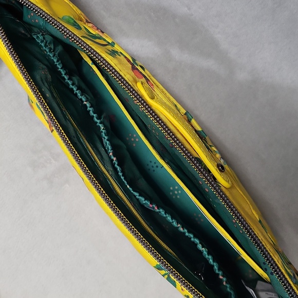 NWOT Lug Flare 2 Crossbody Bag 🌼 with Two Strap Choices ~ Bouquet Yellow" - Picture 6 of 16